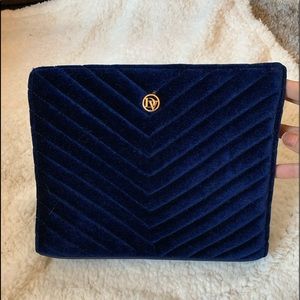 Blue Velvet Purse